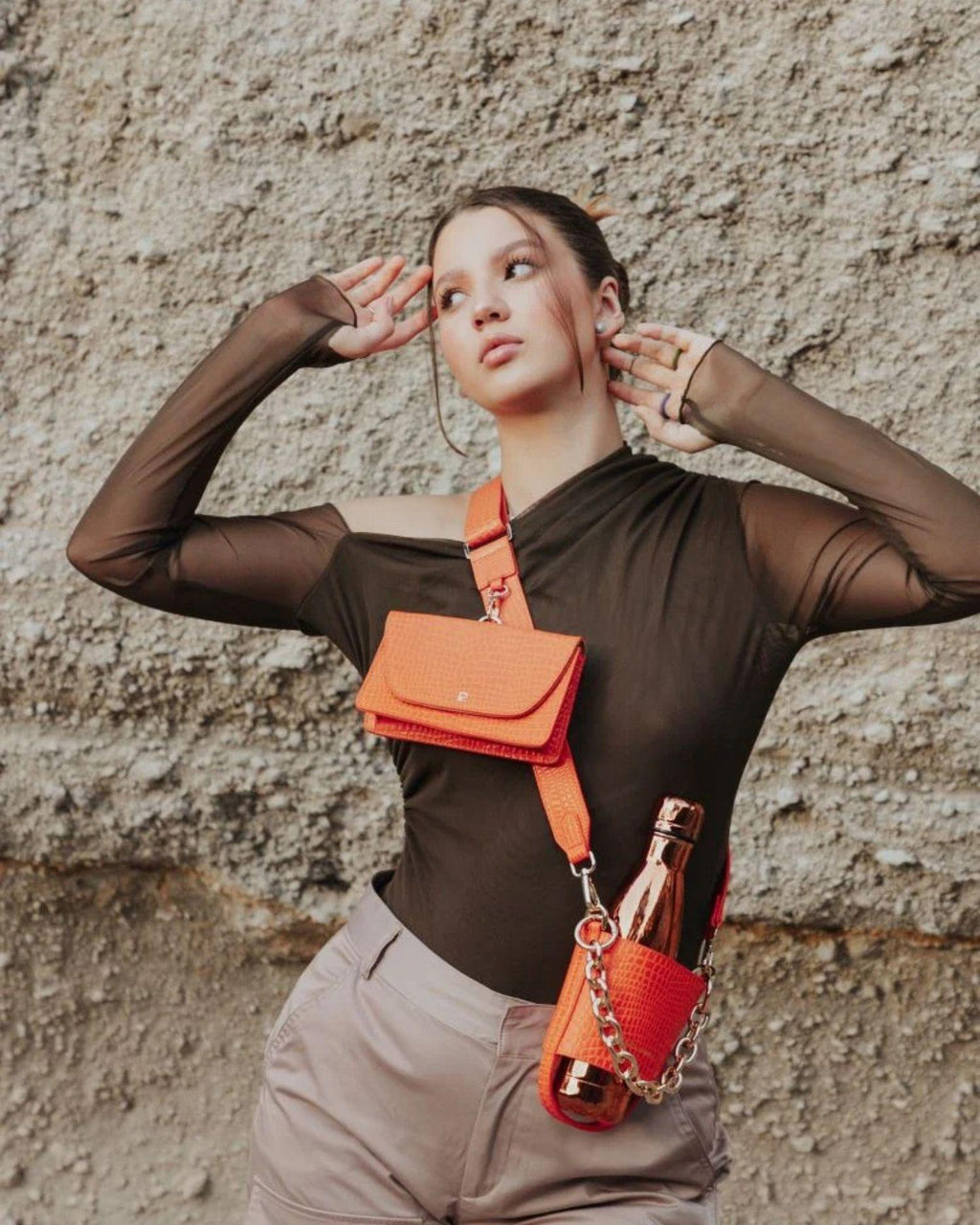 Bottle bag naranja (limited edition)