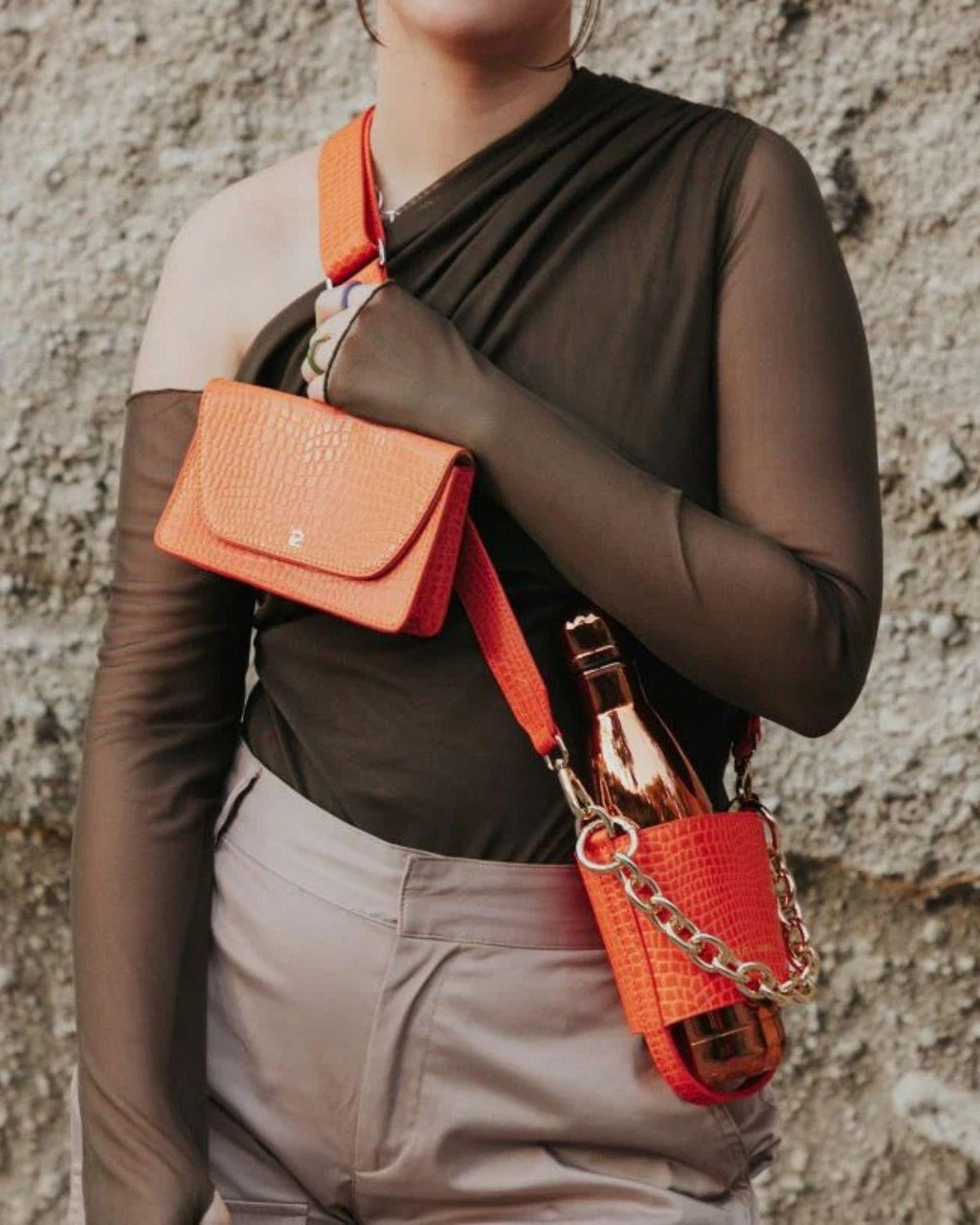 Bottle bag naranja (limited edition)