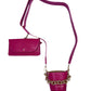 Bottle bag fucsia