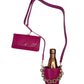 Bottle bag fucsia