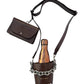 Bottle bag chocolate herrajes plata