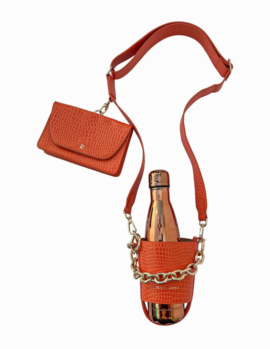 Bottle bag naranja