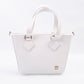 Mini tote blanca