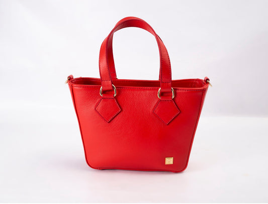 Mini tote roja