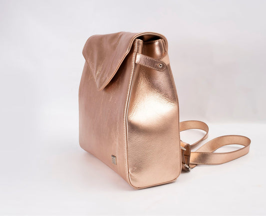 Mochila rose gold