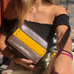 Crossbody café/ amarillo