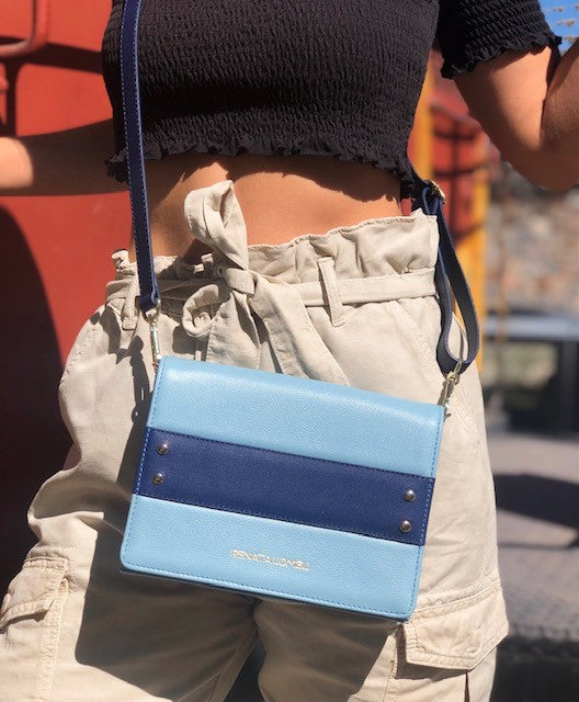 Crossbody azul cielo