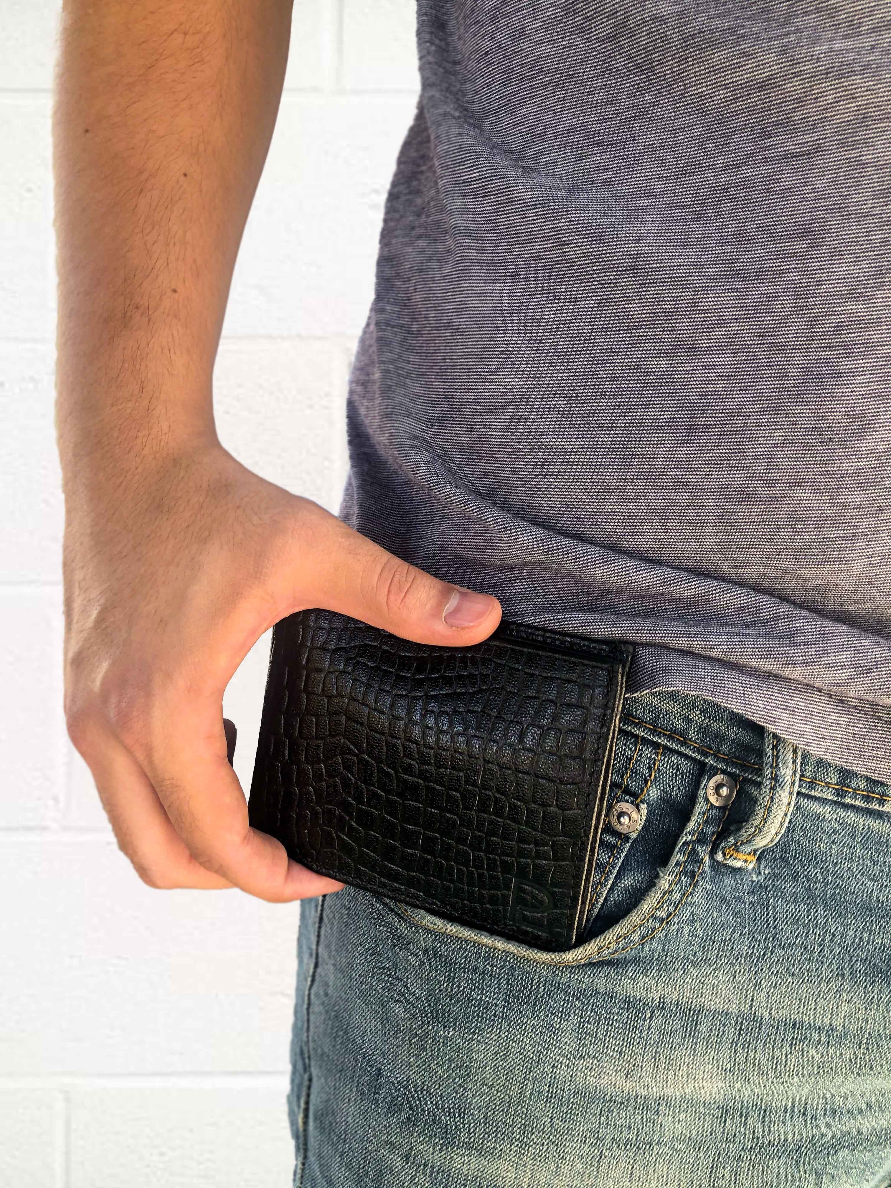 Cartera pequeño lagarto